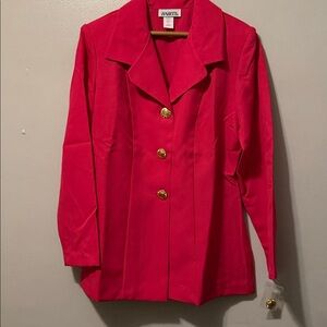Vintage 
Habits Fuchsia Blazer 2 Piece